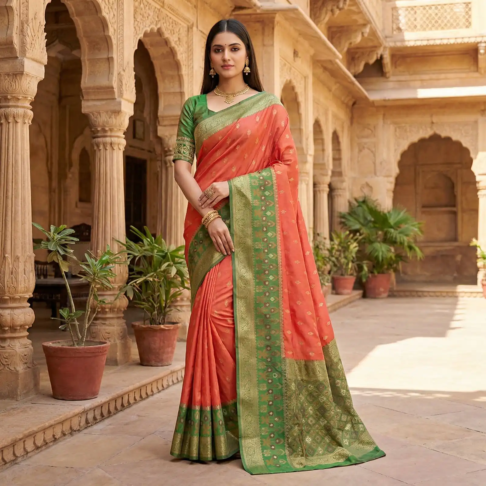 MB 6140 Peach in Color Pochampalli Silk Lace Work & Zari Work Saree . Get it for ₹2049. Delivery 4-6 Working Days. Shop now. | Designer Sarees, Sarees, Bollywood Sarees, Creative Sarees, Embroidered Sarees, Ethnic Saree, Modern Digital sarees, Party Wear Sarees