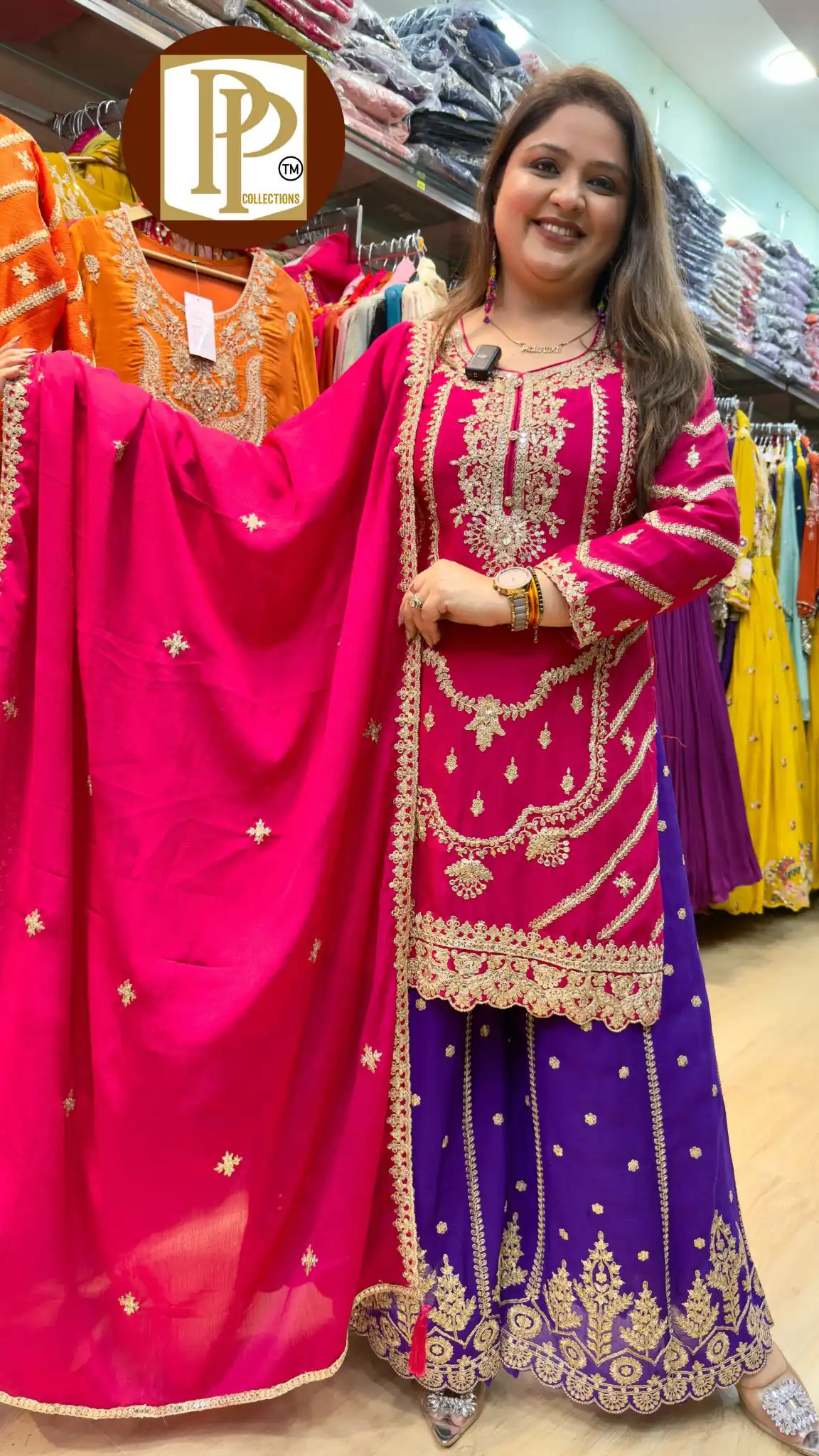 ND 5033 Pink Chinon Silk Salwar Suit with Embroidery Work & Lace Work. Affordable Price ₹2149. Delivery 4-6 Working Days. Shop now. | Jump Suits, Salwar suit, Casual Suits, Creative suits, Designer Suits, Palazzo Suits, Party Wear Suits, Patiala Suits, Straight Suits