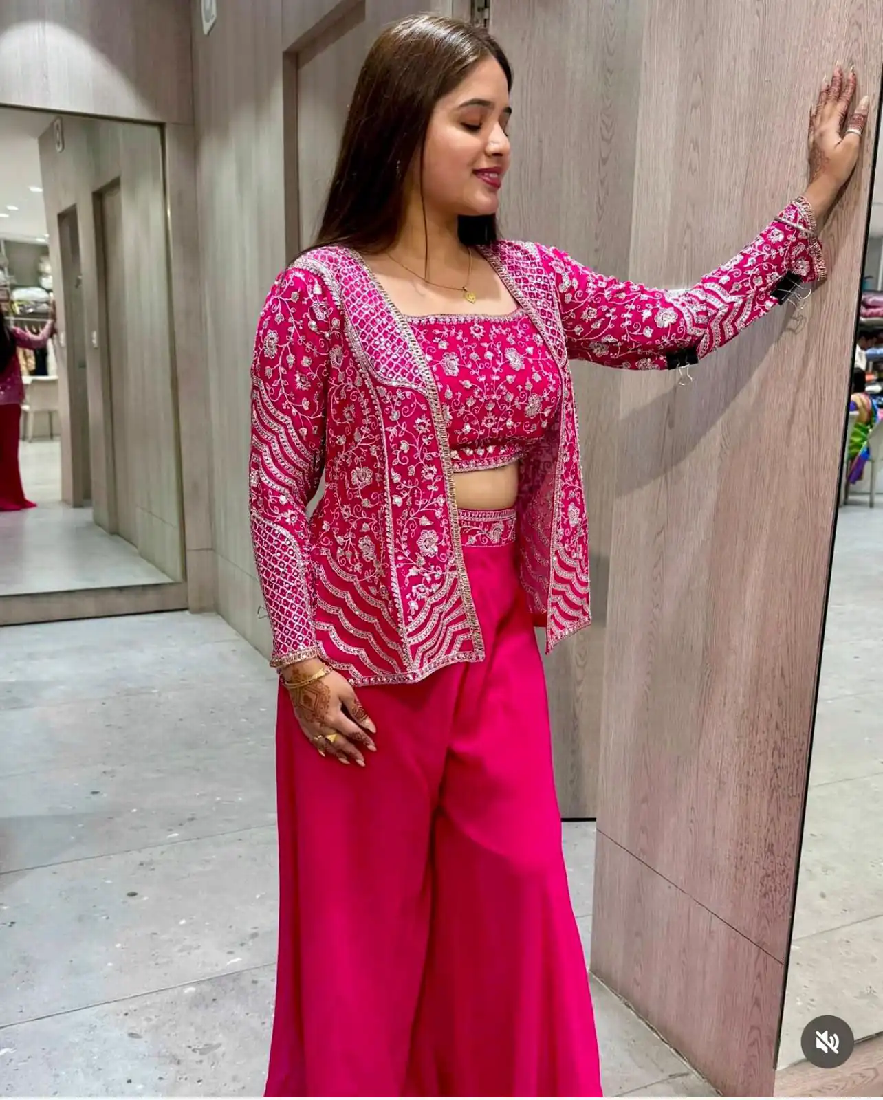 BB 13 Pink Chinon Silk Salwar Suit with Embroidery Work. Wedding, Party, Festive, Events Special Price ₹2399. Delivery 4-6 Working Days. Shop now. | Jump Suits, Salwar suit, Casual Suits, Creative suits, Designer Suits, Palazzo Suits, Party Wear Suits, Patiala Suits, Straight Suits