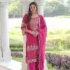 KA 1219 Pink Faux Blooming Salwar SuitPerfect for Wedding, Party, Pongal, Baisakhi, Housewarming – . Now at just ₹2149. Delivery 4-6 Working Days. | Jump Suits, Salwar suit, Casual Suits, Creative suits, Designer Suits, Palazzo Suits, Party Wear Suits, Patiala Suits, Straight Suits