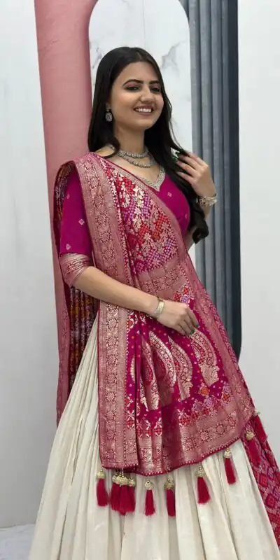 PC 560 Pink in Jacquard Silk Designer Work Lehenga Choli . Introductory Price ₹3249. Delivery 4-6 Working Days. Shop now. | Lehenga, Bollywood Lehenga, Creative Lehenga, Designer Lehenga, Embroidered Lehenga, Party Wear Lehenga