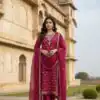 ZSR 3158 Pink in Organza Silk Lace Work & Embroidery Work Salwar Suit . Get it for ₹2399. Delivery 4-6 Working Days. Shop now. | Jump Suits, Salwar suit, Casual Suits, Creative suits, Designer Suits, Palazzo Suits, Party Wear Suits, Patiala Suits, Straight Suits