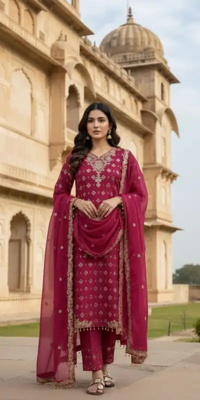 ZSR 3158 Pink in Organza Silk Lace Work & Embroidery Work Salwar Suit . Get it for ₹2399. Delivery 4-6 Working Days. Shop now. | Jump Suits, Salwar suit, Casual Suits, Creative suits, Designer Suits, Palazzo Suits, Party Wear Suits, Patiala Suits, Straight Suits