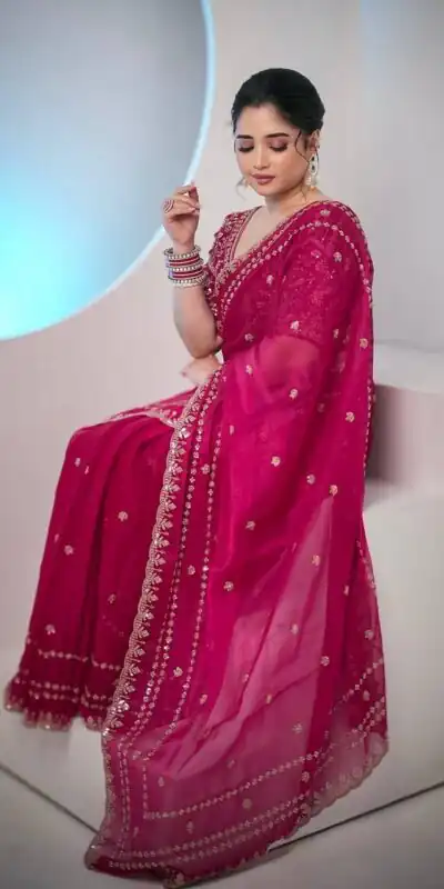 JR 664 Pink in Soft Space Silk Zari Work & Embroidery Work Saree. Available at ₹1949 only. Delivery 4-6 Working Days. Shop now. | Designer Sarees, Sarees, Bollywood Sarees, Creative Sarees, Embroidered Sarees, Ethnic Saree, Modern Digital sarees, Party Wear Sarees