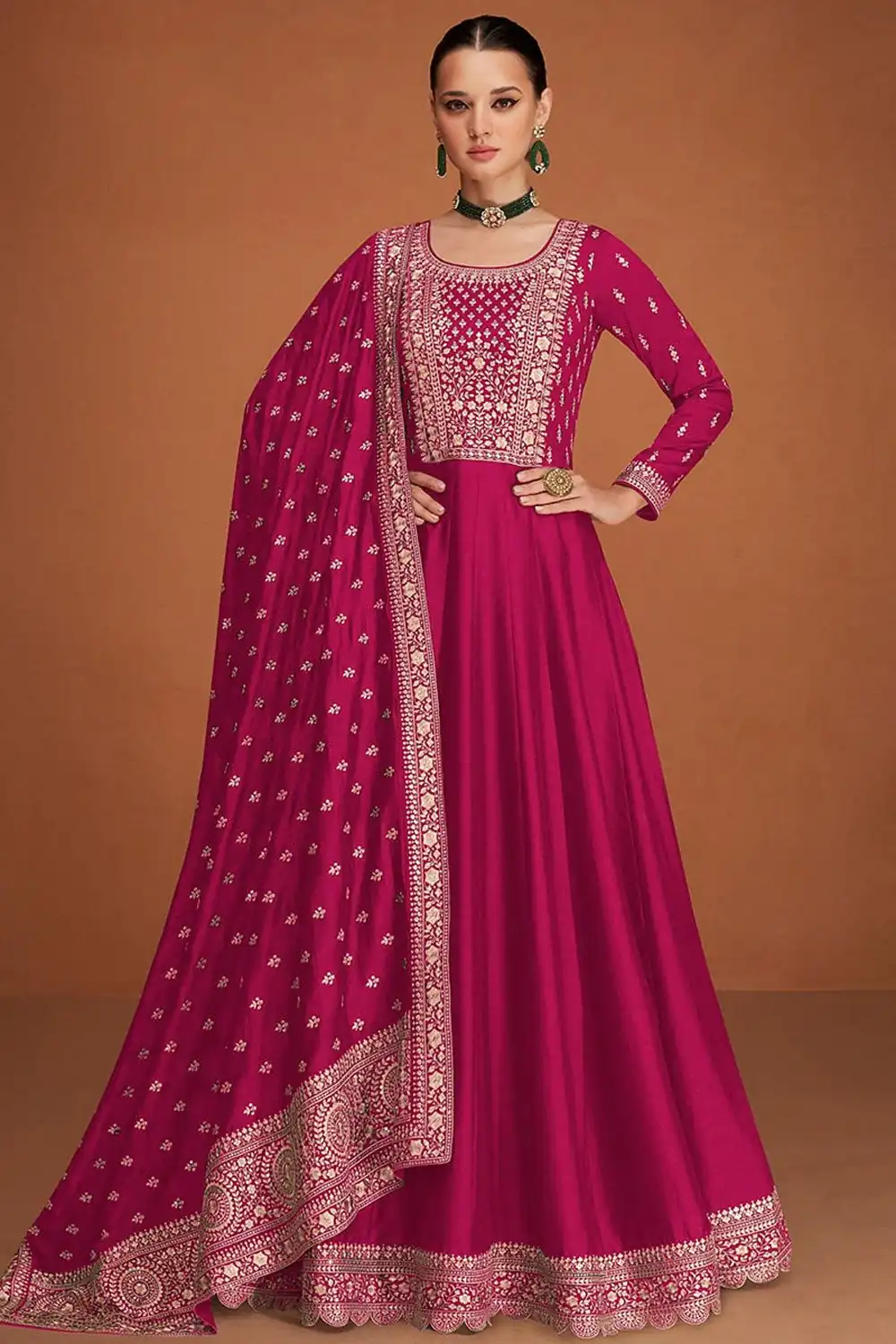 FC 9577 Pink Color Vichitra Salwar Suit with Embroidery Work. Available at ₹2649 only. Delivery 4-6 Working Days. Shop now. | Jump Suits, Salwar suit, Casual Suits, Creative suits, Designer Suits, Palazzo Suits, Party Wear Suits, Patiala Suits, Straight Suits