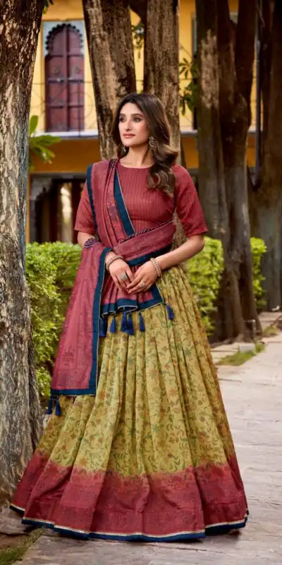 LNB 1253 Pink in Color Vichitra Silk Designer Work Lehenga Choli . Now at just ₹2399. Delivery 4-6 Working Days. Shop now. | Lehenga, Bollywood Lehenga, Creative Lehenga, Designer Lehenga, Embroidered Lehenga, Party Wear Lehenga