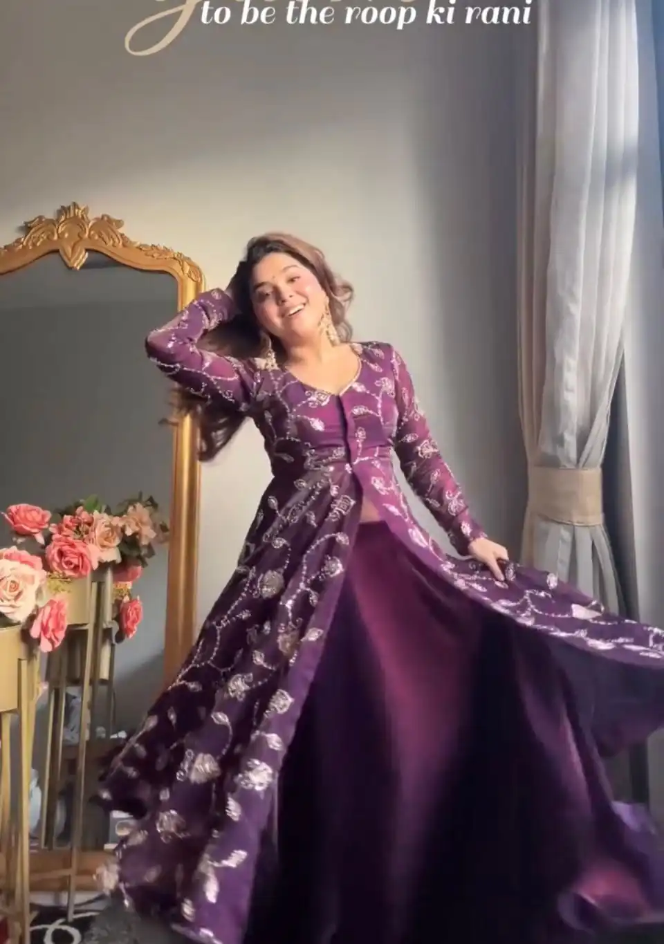 VLM 320 Purple Fendy Silk Gown Perfect for Wedding, Party, Pongal, Sangeet, Diwali – . Get it for ₹2499. Delivery 4-6 Working Days. Shop now. | Gowns, Bollywood Gowns, Creative Gowns, Designer Gowns, Embroidered Gowns, Party Wear Gowns
