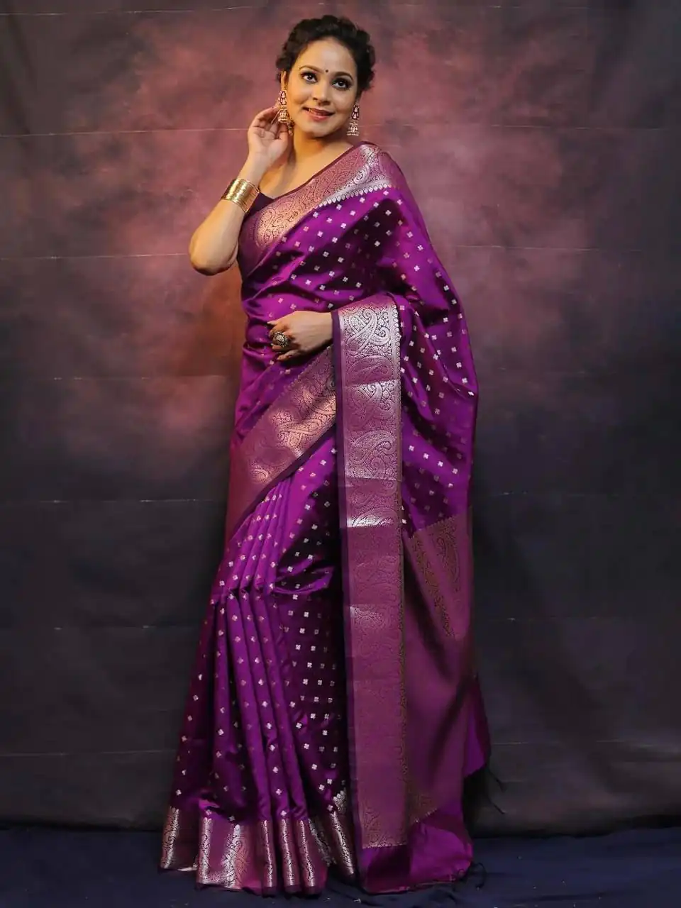 KPR 218 Purple in Soft Lichi Silk Lace Border & Lace Work Saree . Exclusive Offer ₹1349. Delivery 4-6 Working Days. Shop now. | Designer Sarees, Sarees, Bollywood Sarees, Creative Sarees, Embroidered Sarees, Ethnic Saree, Modern Digital sarees, Party Wear Sarees
