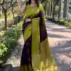 KPR 221 Purple Soft Lichi Silk Saree Perfect for Wedding, Party, Raksha Bandhan, Sangeet, Eid – . Get it for ₹1449. Delivery 4-6 Working Days. | Designer Sarees, Sarees, Bollywood Sarees, Creative Sarees, Embroidered Sarees, Ethnic Saree, Modern Digital sarees, Party Wear Sarees