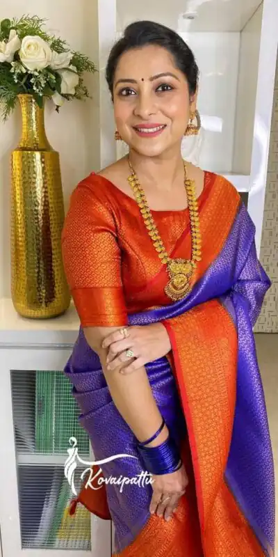 KPR 149 Purple in Soft Lichi Silk Lace Work & Lace Border Saree. Affordable Price ₹1449. Delivery 4-6 Working Days. Shop now. | Designer Sarees, Sarees, Bollywood Sarees, Creative Sarees, Embroidered Sarees, Ethnic Saree, Modern Digital sarees, Party Wear Sarees