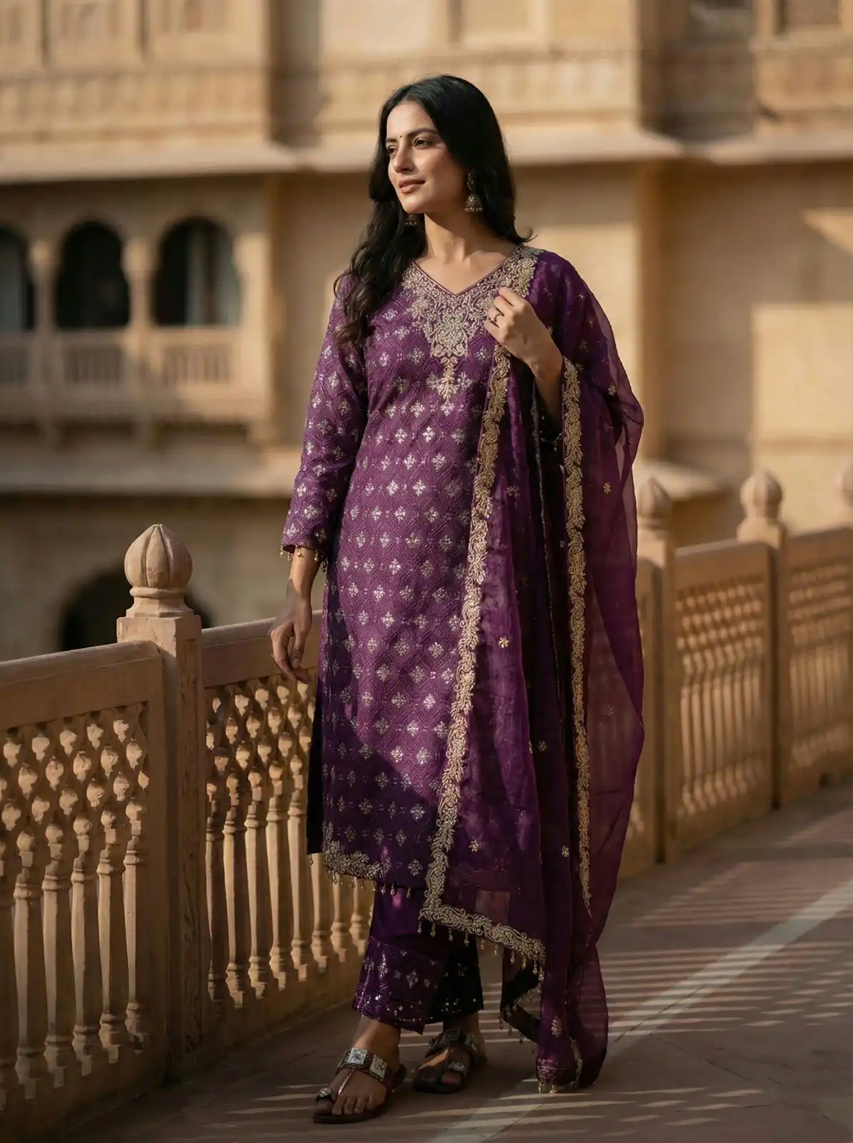 ZSR 3158 Purple in Organza Silk Lace Work & Embroidery Work Salwar Suit . Get it for ₹2399. Delivery 4-6 Working Days. Shop now. | Jump Suits, Salwar suit, Casual Suits, Creative suits, Designer Suits, Palazzo Suits, Party Wear Suits, Patiala Suits, Straight Suits