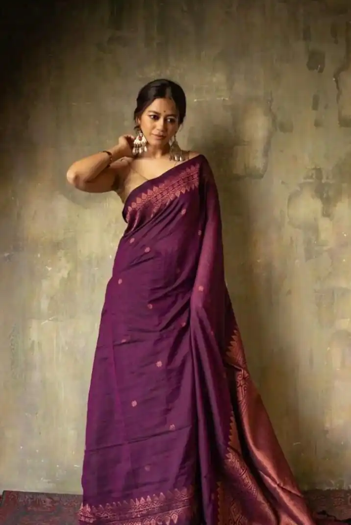 KP 6012 Purple in Soft Lichi Silk Lace Border & Lace Work Saree . Available at ₹1399 only. Delivery 4-6 Working Days. Shop now. | Designer Sarees, Sarees, Bollywood Sarees, Creative Sarees, Embroidered Sarees, Ethnic Saree, Modern Digital sarees, Party Wear Sarees