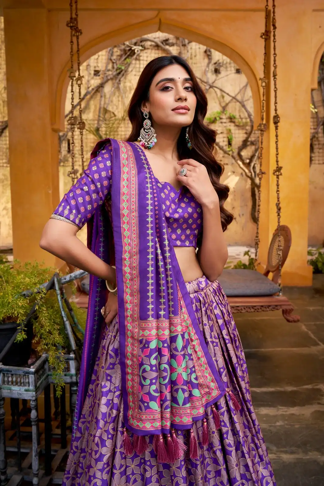 LNB 1201 Purple Tasar Silk Lehenga Choli Perfect for Wedding, Party, Traditional Day, Sangeet, Housewarming – . Introductory Price ₹2499. Delivery 4- | Lehenga, Bollywood Lehenga, Creative Lehenga, Designer Lehenga, Embroidered Lehenga, Party Wear Lehenga