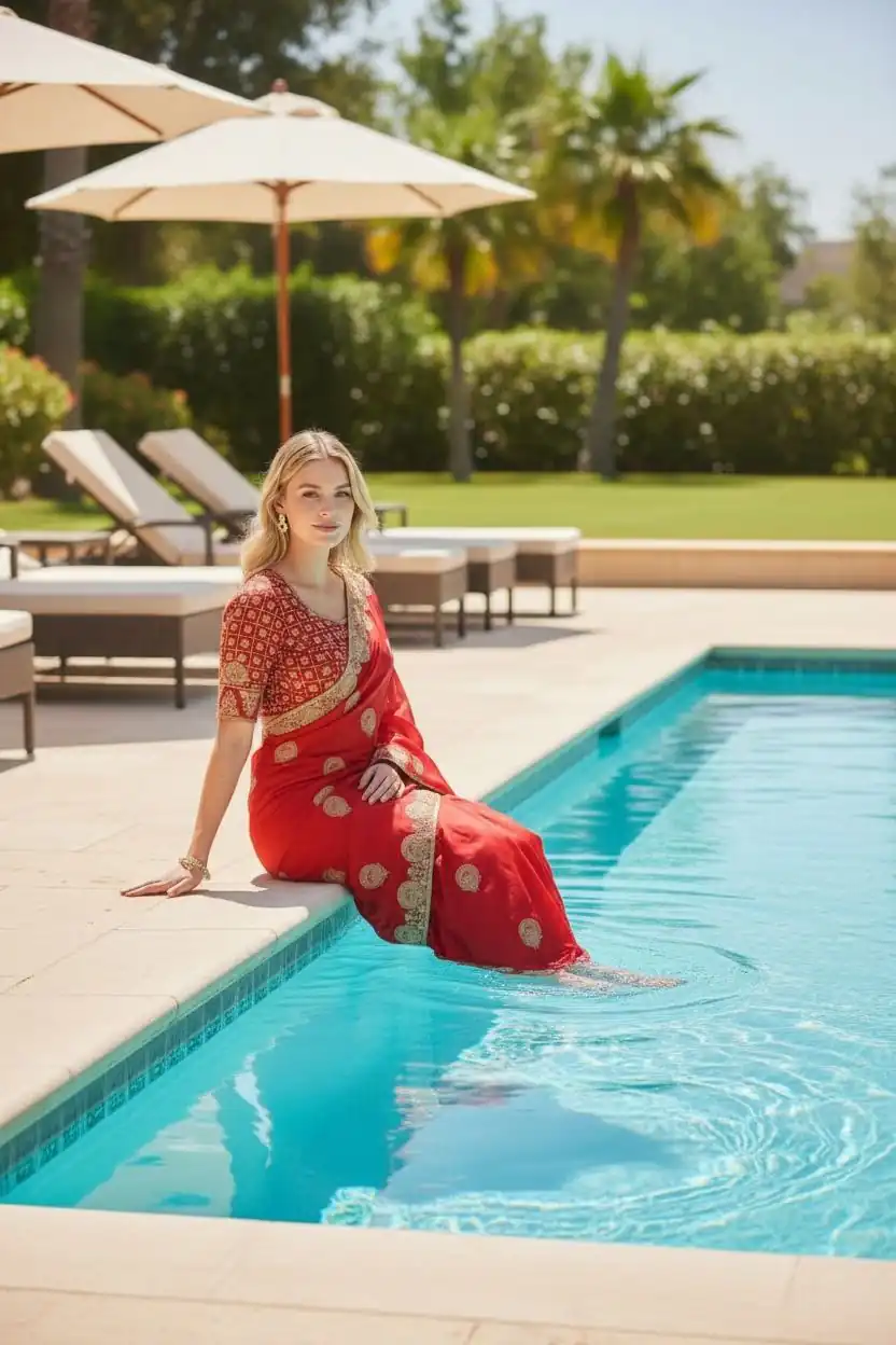 BT 442 Red in Fandy Satin Silk. Embroidery Work & Zari Work Saree Affordable Price ₹1999. Delivery 4-6 Working Days. Shop now. | Designer Sarees, Sarees, Bollywood Sarees, Creative Sarees, Embroidered Sarees, Ethnic Saree, Modern Digital sarees, Party Wear Sarees