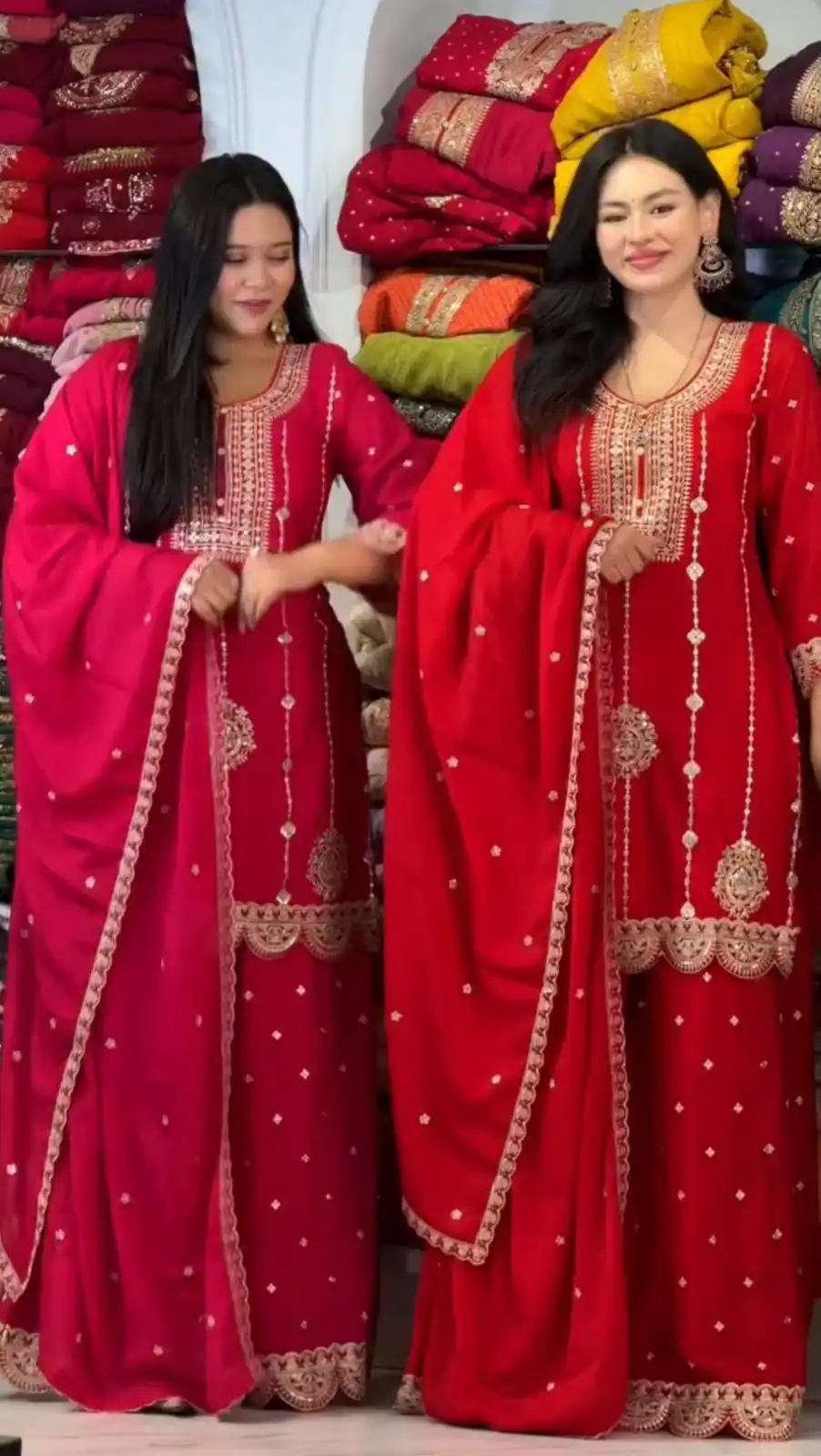 KD 1560 Red Color Faux Georgette Salwar Suit with Thread Embroidery. Special Price ₹2049. Delivery 4-6 Working Days. Shop now. | Jump Suits, Tops & Bottoms, Track Suits, Salwar suit, Casual Suits, Creative suits, Designer Suits, Palazzo Suits, Party Wear Suits, Patiala Suits, Straight Suits, Trendy Wear