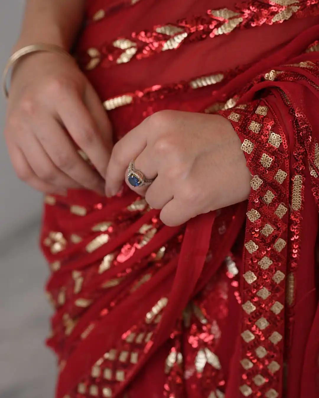 JR 635 Red Color Georgette Saree with Lace Work & Embroidery Work. Exclusive Offer ₹1949. Delivery 4-6 Working Days. Shop now. | Designer Sarees, Sarees, Bollywood Sarees, Creative Sarees, Embroidered Sarees, Ethnic Saree, Modern Digital sarees, Party Wear Sarees