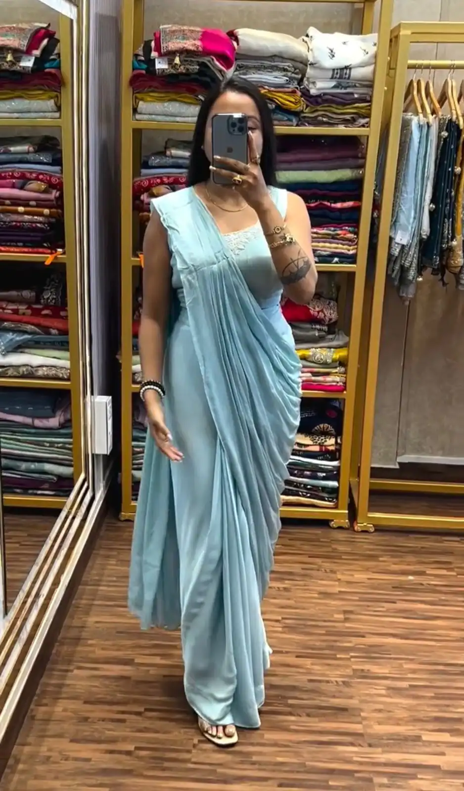 BB 58 Sky Blue Chinon Silk Saree Perfect for Wedding, Party, Engagement, Baby Shower, Sangeet – . Available at ₹1999 only. Delivery 4-6 Working Day | Designer Sarees, Sarees, Bollywood Sarees, Creative Sarees, Embroidered Sarees, Ethnic Saree, Modern Digital sarees, Party Wear Sarees