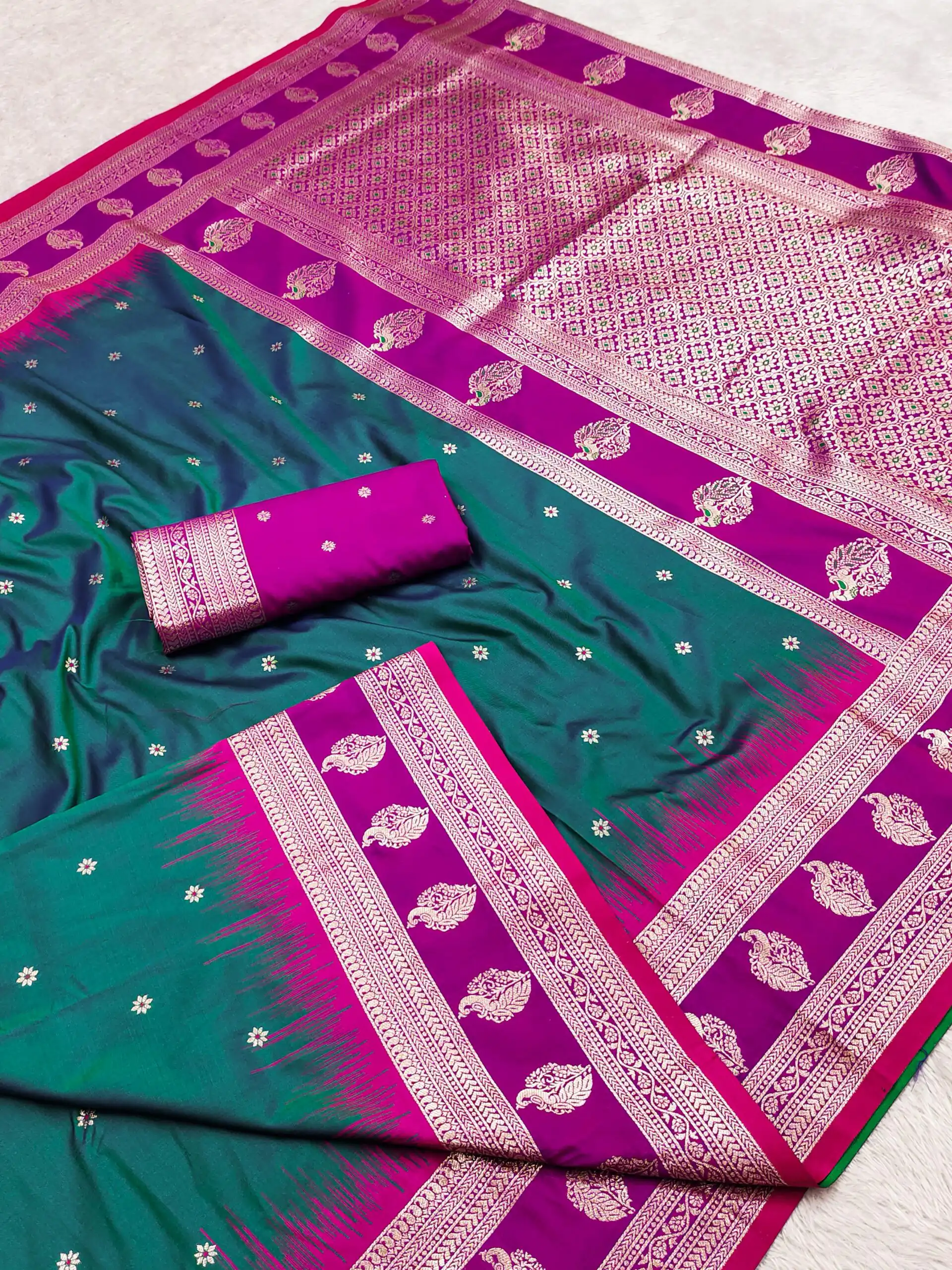 MB 188 Teal in Banarasi Silk Zari Work & Lace Work Saree .Wedding, Party, Festive, Events, Now at just ₹2049. Delivery 4-6 Working Days. Shop now. | Designer Sarees, Sarees, Bollywood Sarees, Creative Sarees, Embroidered Sarees, Ethnic Saree, Modern Digital sarees, Party Wear Sarees