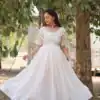 KA 1110 White Faux Blooming Gown Perfect for Wedding, Party, Holi, Lohri, Baby Shower – . Introductory Price ₹1649. Delivery 4-6 Working Days. Shop no | Gowns, Bollywood Gowns, Creative Gowns, Designer Gowns, Embroidered Gowns, Party Wear Gowns