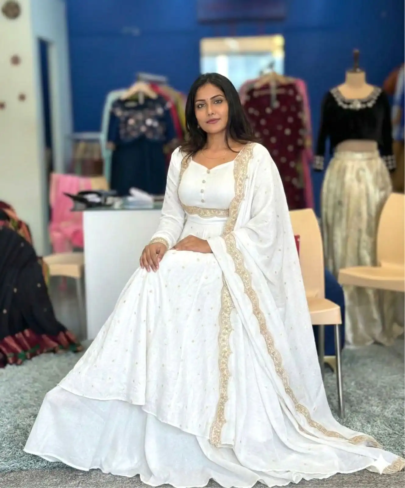 MF 1010 White Vichitra Silk Salwar Suit with Zari Work & Embroidery Work. Now at just ₹1769. Delivery 4-6 Working Days. Shop now. | Jump Suits, Tops & Bottoms, Track Suits, Salwar suit, Casual Suits, Creative suits, Designer Suits, Palazzo Suits, Party Wear Suits, Patiala Suits, Straight Suits, Trendy Wear