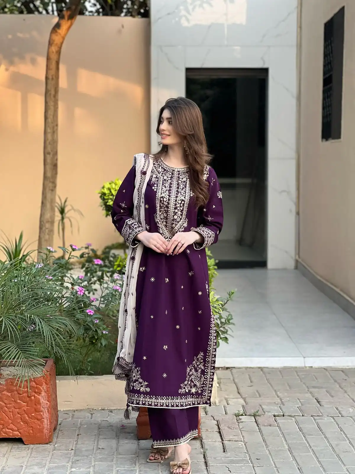 LG 2056 Wine Color Faux Georgette Salwar Suit with Embroidery Work. Get it for ₹2049. Delivery 4-6 Working Days. Shop now. | Jump Suits, Tops & Bottoms, Track Suits, Salwar suit, Casual Suits, Creative suits, Designer Suits, Palazzo Suits, Party Wear Suits, Patiala Suits, Straight Suits, Trendy Wear
