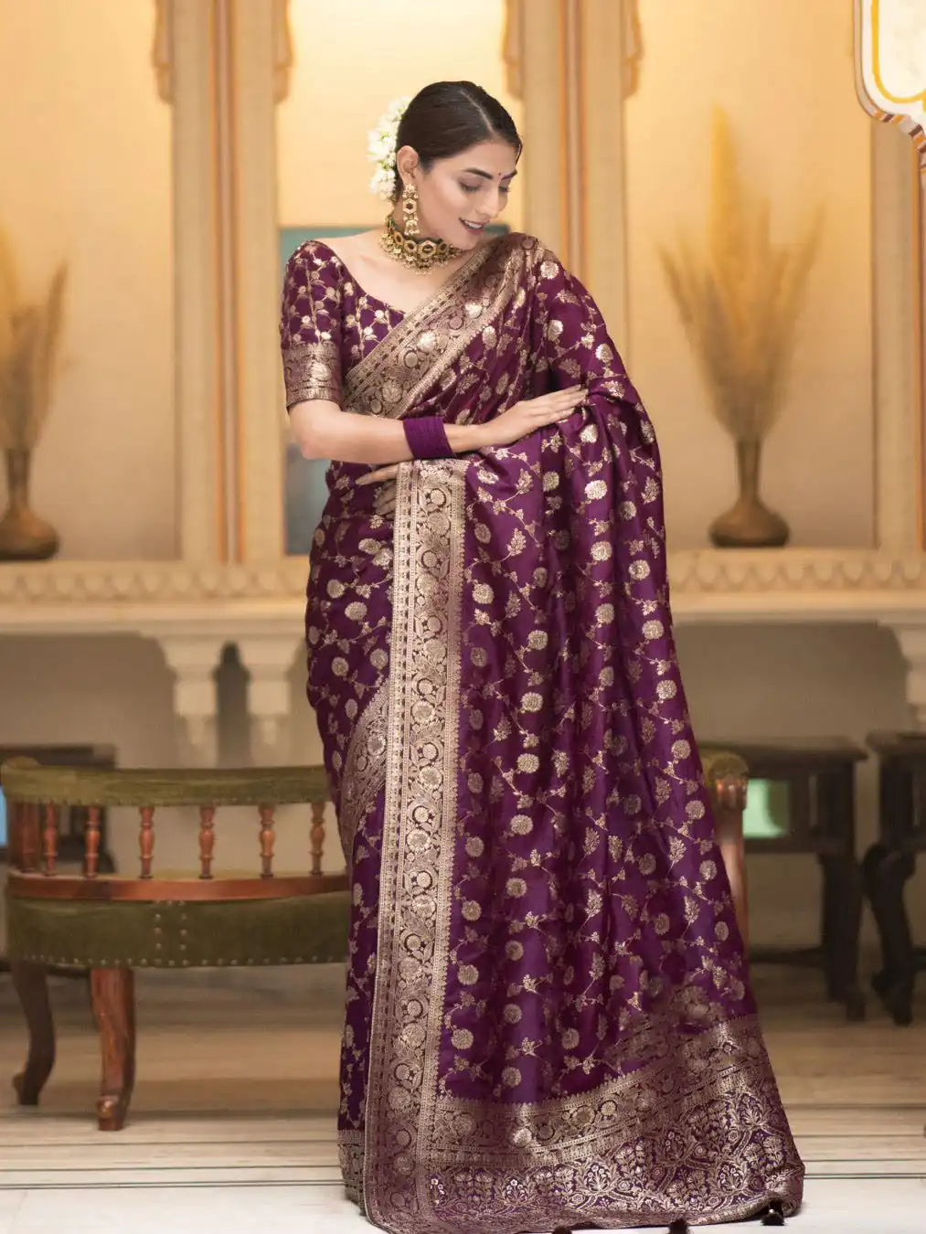 KPR 208 Wine in Color Soft Lichi Silk Designer Work Saree . Available at ₹1399 only. Delivery 4-6 Working Days. Shop now. | Designer Sarees, Sarees, Bollywood Sarees, Creative Sarees, Embroidered Sarees, Ethnic Saree, Modern Digital sarees, Party Wear Sarees
