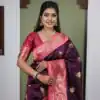 MB 22 Wine Soft Paithani Silk Saree with Zari Work & Lace Work. Affordable Price ₹2399. Delivery 4-6 Working Days. Shop now. | Designer Sarees, Sarees, Bollywood Sarees, Creative Sarees, Embroidered Sarees, Ethnic Saree, Modern Digital sarees, Party Wear Sarees