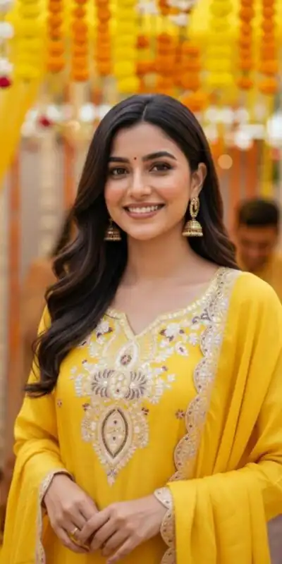 LG 2058 Yellow Chinon Salwar Suit with Embroidery Work. Wedding, Party, Festive, Events, Grab it for ₹2449. Delivery 4-6 Working Days. Shop now. | Jump Suits, Salwar suit, Casual Suits, Creative suits, Designer Suits, Palazzo Suits, Party Wear Suits, Patiala Suits, Straight Suits