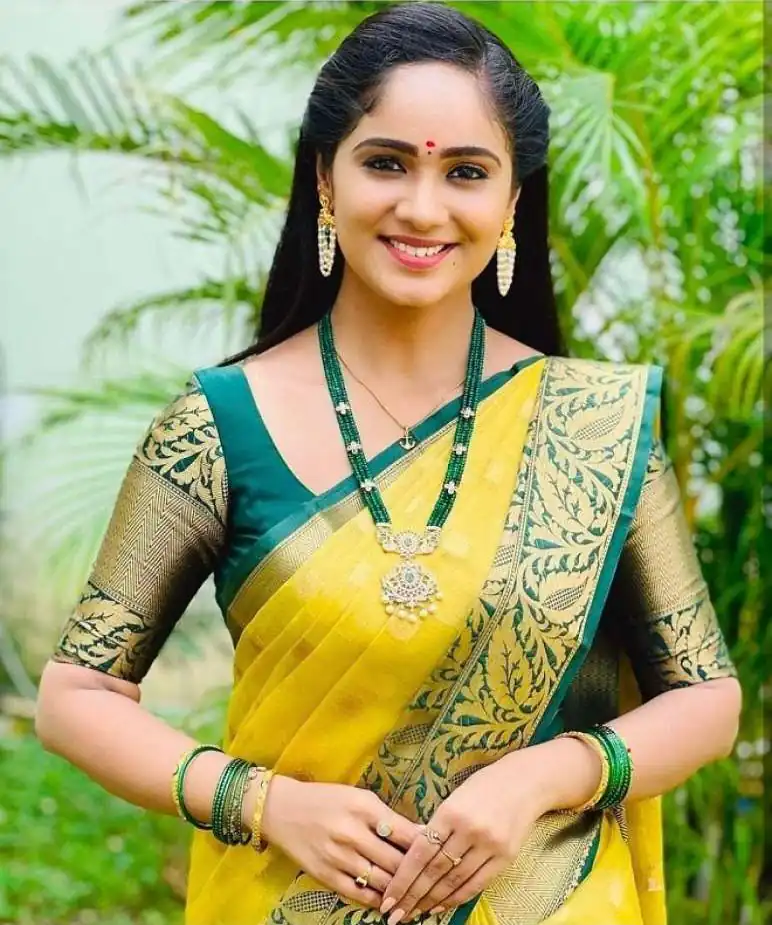 KPR 225 Yellow in Soft Lichi Silk Lace Work & Lace Border Saree . Special Price ₹1449. Delivery 4-6 Working Days. Shop now. | Designer Sarees, Sarees, Bollywood Sarees, Creative Sarees, Embroidered Sarees, Ethnic Saree, Modern Digital sarees, Party Wear Sarees