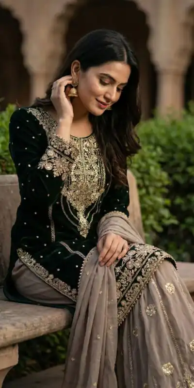 SR 1706 Black Faux Georgette Gown Perfect for Wedding, Party, Makar Sankranti, Karwa Chauth, Ethnic Day – . Now at just ₹1949. Delivery 4-6 Working D | Jump Suits, Salwar suit, Casual Suits, Creative suits, Designer Suits, Palazzo Suits, Party Wear Suits, Patiala Suits, Straight Suits