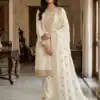 JF 040 Off White Fendy Silk Salwar Suitwith Embroidery Work & Lace Work. Now at just ₹2049. Delivery 4-6 Working Days. Shop now. | Jump Suits, Salwar suit, Casual Suits, Creative suits, Designer Suits, Palazzo Suits, Party Wear Suits, Patiala Suits, Straight Suits