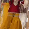 NF 1272 Red Faux Georgette Gown Perfect for Wedding, Party, Makar Sankranti, Karwa Chauth, Ethnic Day – . Now at just ₹2449. Delivery 4-6 Working D | Jump Suits, Salwar suit, Casual Suits, Creative suits, Designer Suits, Palazzo Suits, Party Wear Suits, Patiala Suits, Straight Suits