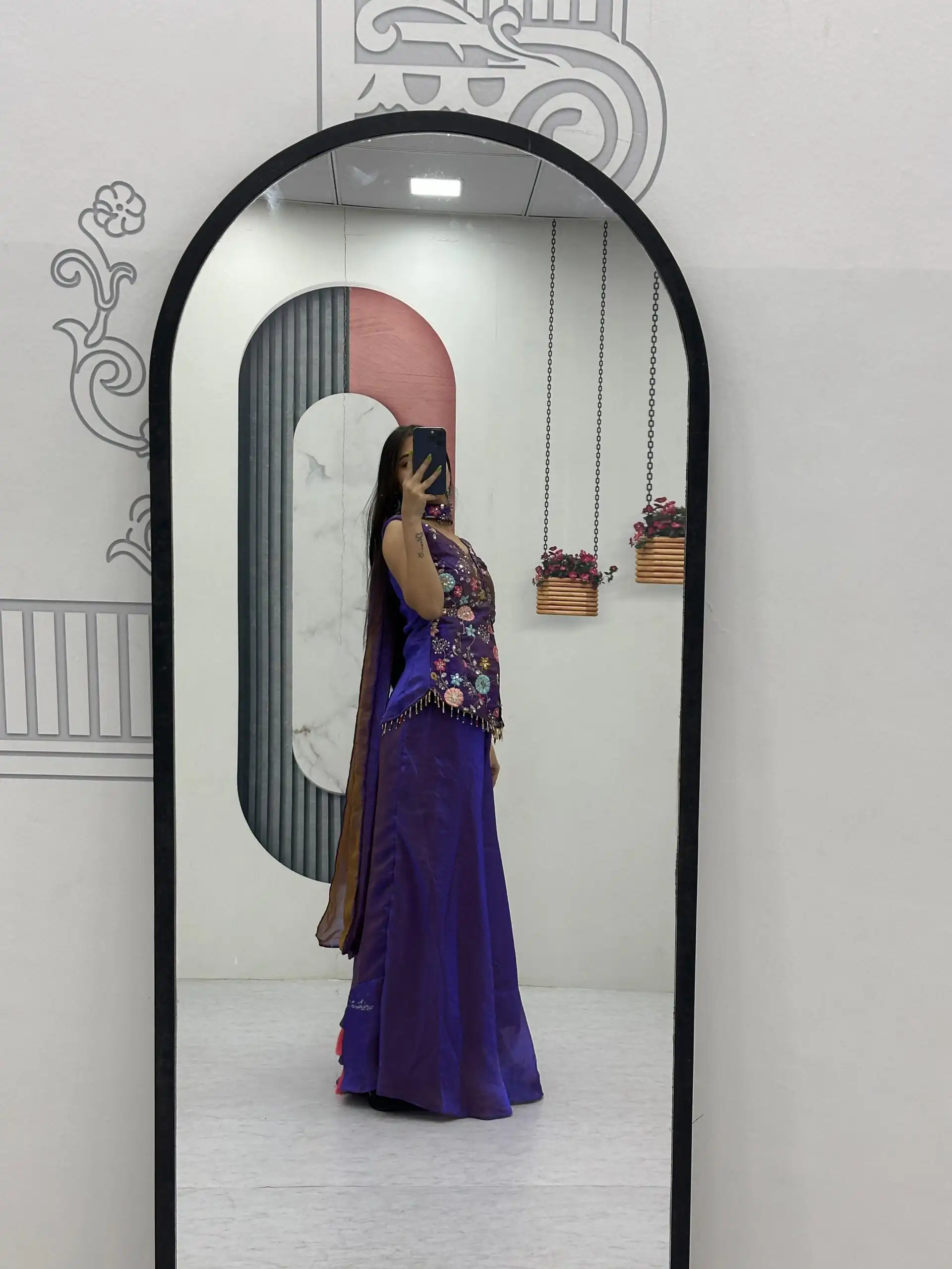 PC 551 Purple Tissue Simmer Salwar Suit with Embroidery Work. Affordable Price ₹2549. Delivery 4-6 Working Days. Shop now. | Jump Suits, Salwar suit, Casual Suits, Creative suits, Designer Suits, Palazzo Suits, Party Wear Suits, Patiala Suits, Straight Suits
