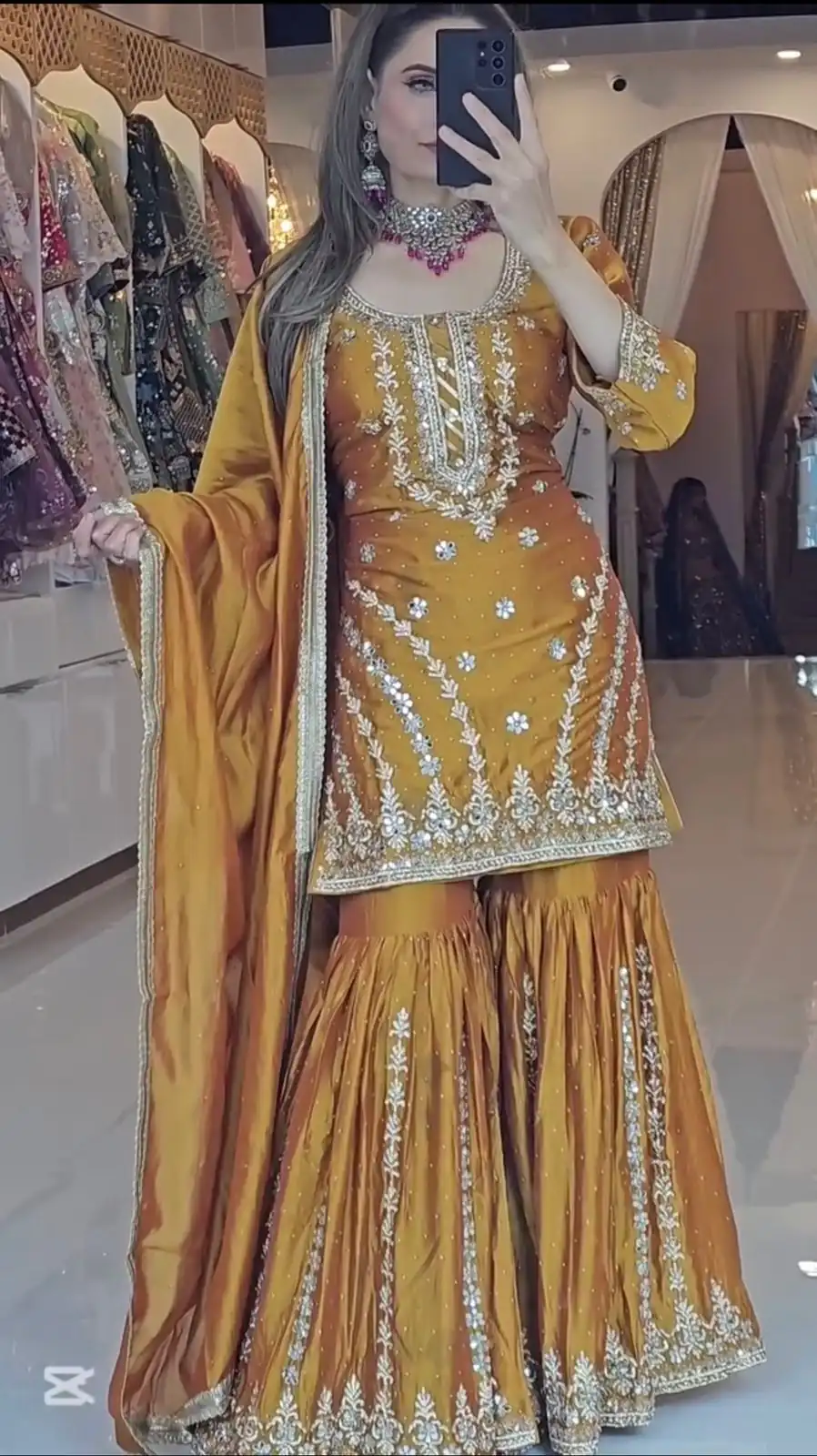 ND 5036 Yellow Color Chinon Silk Salwar Suit with Embroidery Work. Online Get it for ₹2149. Delivery 4-6 Working Days. Shop now. | Jump Suits, Salwar suit, Casual Suits, Creative suits, Designer Suits, Palazzo Suits, Party Wear Suits, Patiala Suits, Straight Suits