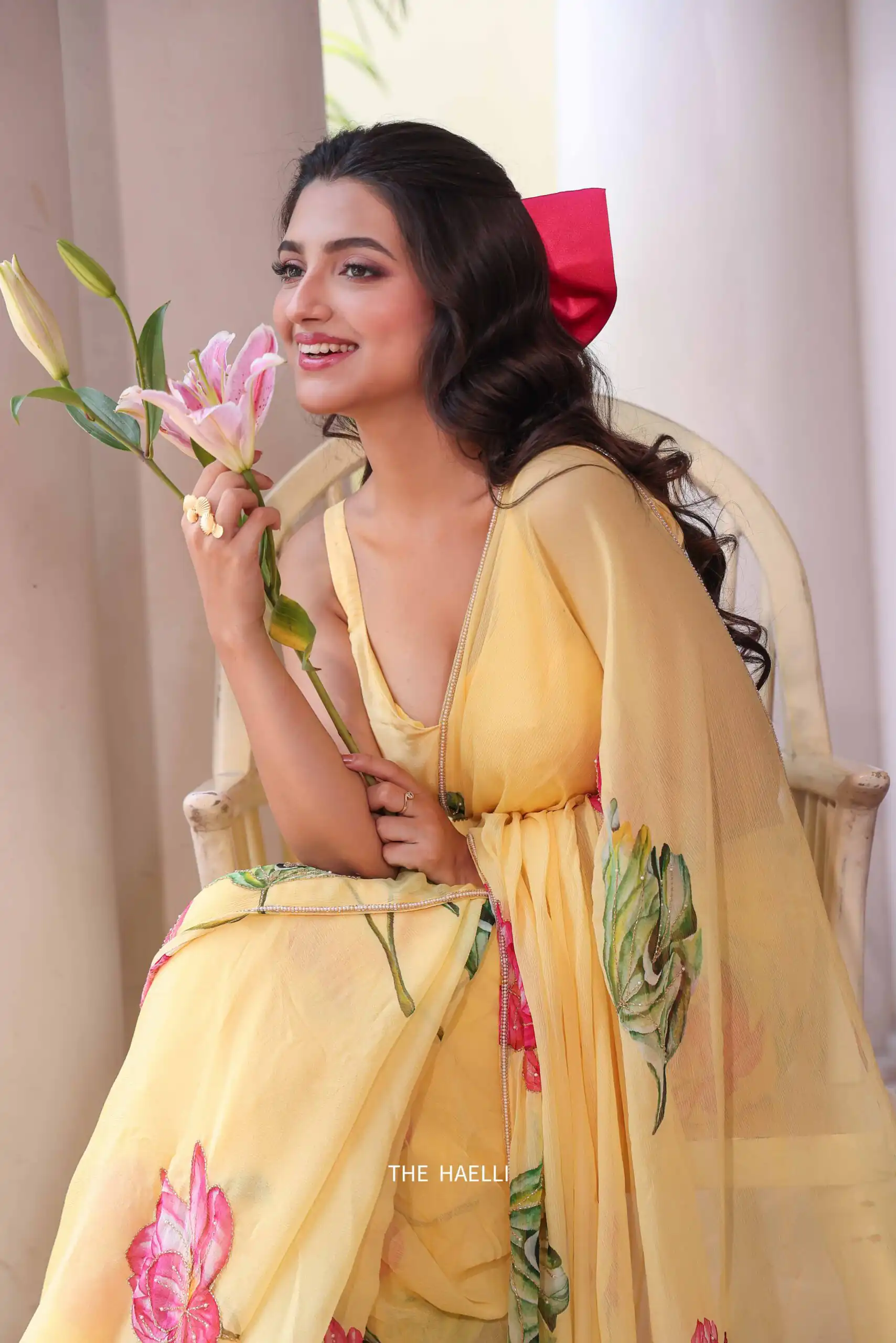 NC 5497 Yellow Soft Tebby Silk Saree. Perfect for Wedding, Party, Onam, Family Gatherings, Mehendi – Festive Deal ₹2049. Delivery 4-6 Working Days | Designer Sarees, Modern Digital sarees, Sarees, Bollywood Sarees, Creative Sarees, Embroidered Sarees, Ethnic Saree, Party Wear Sarees