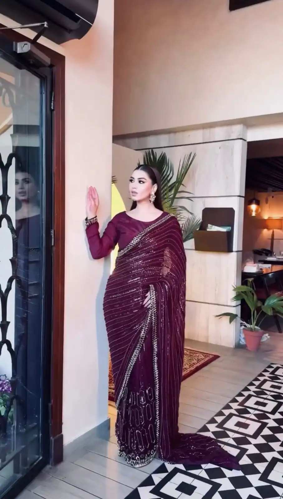 FB L342 Wine Color Kasturi Silk Georgette Saree with Zari Work. Online Best Price ₹2649. Delivery 4-6 Working Days. Shop now. | Designer Sarees, Modern Digital sarees, Sarees, Bollywood Sarees, Creative Sarees, Embroidered Sarees, Ethnic Saree, Party Wear Sarees