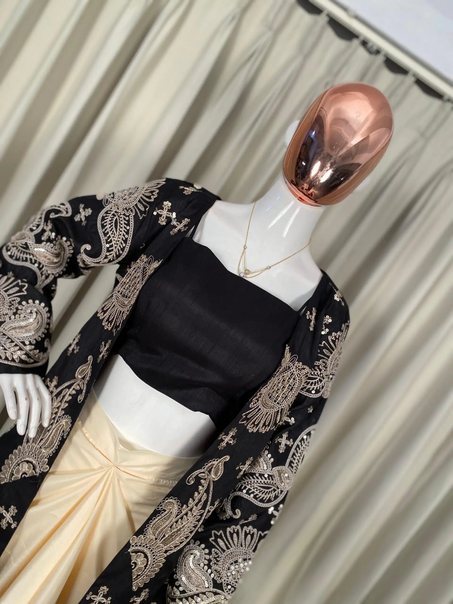 BE 450 Black French Crape Dhoti SuitPerfect for Wedding, Party, Makar Sankranti, Pongal, Anniversary – . Exclusive Offer ₹1999. Delivery 4-6 Working Da | Jump Suits, Salwar suit, Casual Suits, Creative suits, Designer Suits, Palazzo Suits, Party Wear Suits, Patiala Suits, Straight Suits