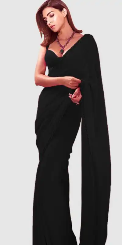 JR 617 Black Color Georgette Embroidery Deual Sequence Saree Casual, Wedding, Festive, Events Expected Delivery 4-6 Working Days @1649/- | Designer Sarees, Sarees, Bollywood Sarees, Creative Sarees, Embroidered Sarees, Ethnic Saree, Modern Digital sarees, Party Wear Sarees