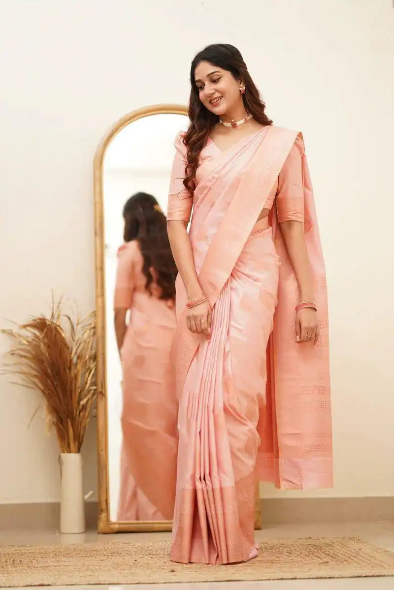 KP 6015 Light Pink Soft Lichi Silk Saree with Lace Border & Lace Work. Special Price ₹1349. Delivery 4-6 Working Days. Shop now. | Designer Sarees, Sarees, Bollywood Sarees, Creative Sarees, Embroidered Sarees, Ethnic Saree, Modern Digital sarees, Party Wear Sarees