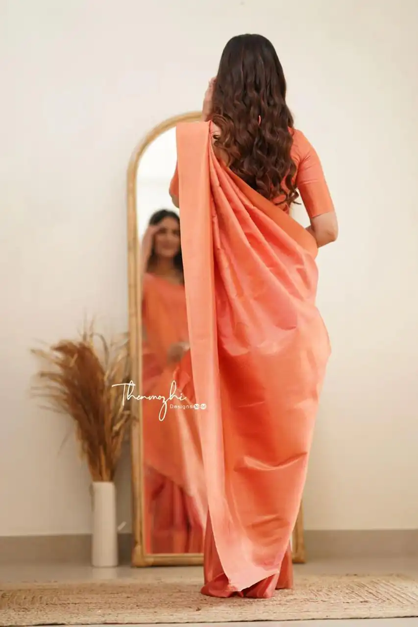 KP 6015 Peach Soft Lichi Silk Saree with Lace Border & Lace Work. Special Price ₹1349. Delivery 4-6 Working Days. Shop now. | Designer Sarees, Sarees, Bollywood Sarees, Creative Sarees, Embroidered Sarees, Ethnic Saree, Modern Digital sarees, Party Wear Sarees