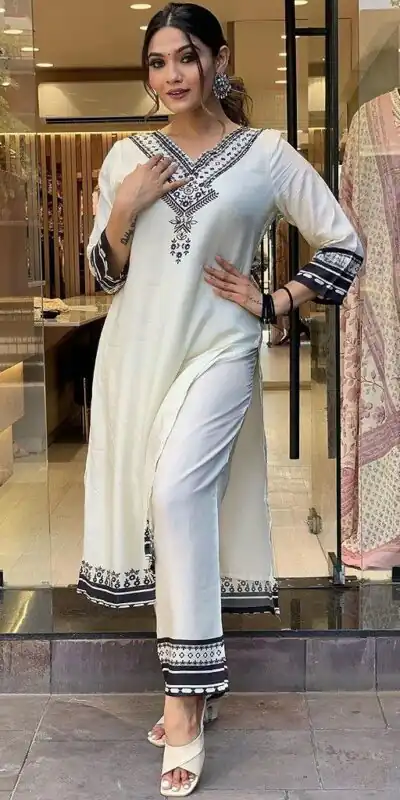 DC G20 White in Maslin Digital Print Salwar Suit . Wedding, Party, Festive, Events, Introductory Price ₹1549. Delivery 4-6 Working Days. Shop now. | Jump Suits, Salwar suit, Casual Suits, Creative suits, Designer Suits, Palazzo Suits, Party Wear Suits, Patiala Suits, Straight Suits
