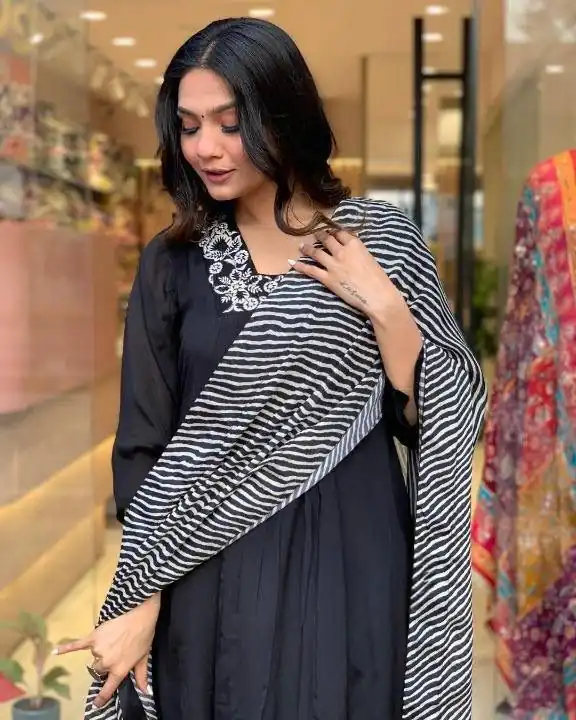 DC G46 Black in Maslin Digital Print Salwar Suit . Wedding, Party, Festive, Events, Introductory Price ₹1699. Delivery 4-6 Working Days. Shop now. | Jump Suits, Salwar suit, Casual Suits, Creative suits, Designer Suits, Palazzo Suits, Party Wear Suits, Patiala Suits, Straight Suits