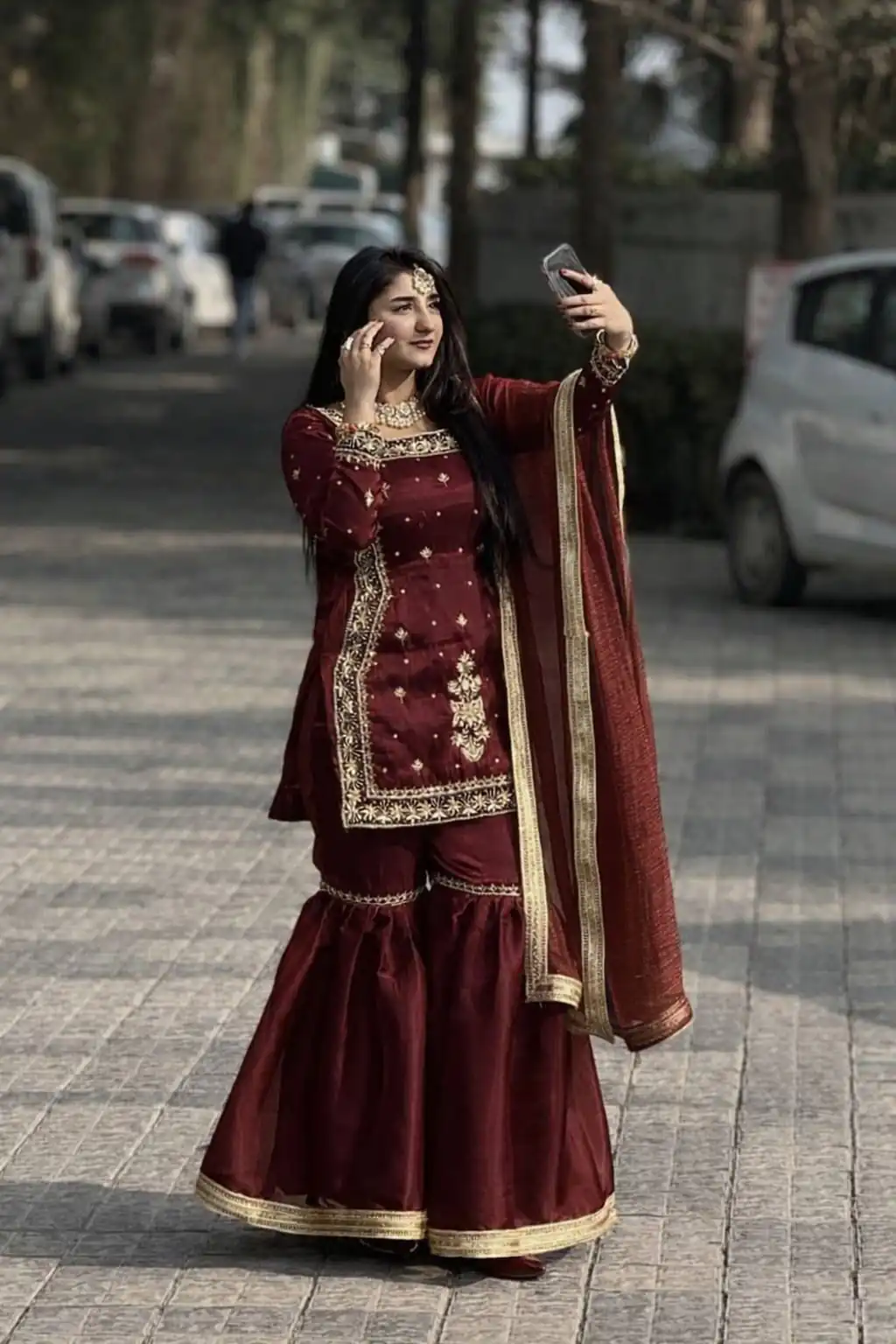 ZC 8010 Maroon Zimmy Silk Salwar Suit with Lace Work & Embroidery Work. Affordable Price ₹2049. Delivery 4-6 Working Days. Shop now. | Jump Suits, Salwar suit, Casual Suits, Creative suits, Designer Suits, Palazzo Suits, Party Wear Suits, Patiala Suits, Straight Suits