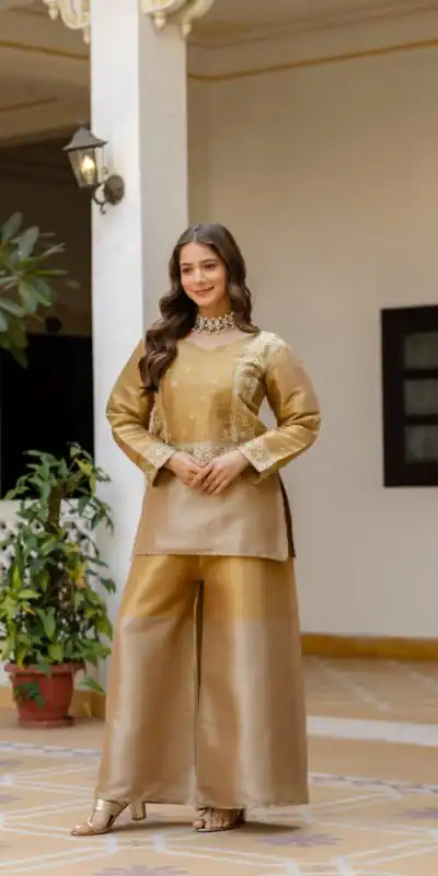 RR 42 Mustered Banarasi Viscous Salwar Suit with Embroidery Work & Bead Work. Exclusive Offer ₹2549. Delivery 4-6 Working Days. Shop now. | Jump Suits, Salwar suit, Casual Suits, Creative suits, Designer Suits, Palazzo Suits, Party Wear Suits, Patiala Suits, Straight Suits