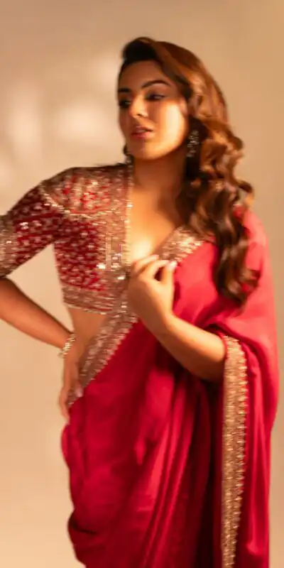 NC 5514 Red Soft Rangoli Silk Saree with Embroidery Work & Lace Work. Special Price ₹1949. Delivery 4-6 Working Days. Shop now. | Designer Sarees, Modern Digital sarees, Sarees, Bollywood Sarees, Creative Sarees, Embroidered Sarees, Ethnic Saree, Party Wear Sarees