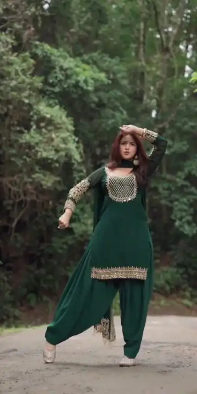 RTC 5978 Green Color Georgette Salwar Suit with Embroidery Work. Introductory Price ₹1949. Delivery 4-6 Working Days. Shop now. | Jump Suits, Salwar suit, Casual Suits, Creative suits, Designer Suits, Palazzo Suits, Party Wear Suits, Patiala Suits, Straight Suits