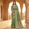 MB 8 Green in Color Satin Silk Zari Work & Lace Work Saree . Available at ₹2149 only. Delivery 4-6 Working Days. Shop now. | Creative Sarees, Sarees, Bollywood Sarees, Designer Sarees, Embroidered Sarees, Ethnic Saree, Modern Digital sarees, Party Wear Sarees