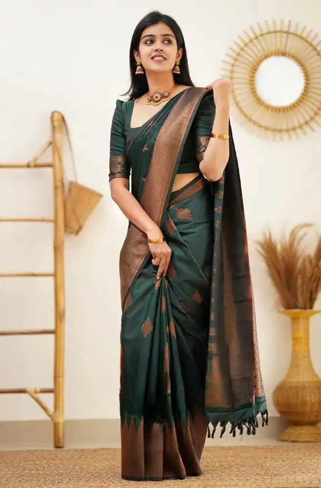 KPR 136 Green in Soft Lichi Silk Lace Border & Lace Work Saree . Exclusive Offer ₹1299. Delivery 4-6 Working Days. Shop now. | Designer Sarees, Sarees, Bollywood Sarees, Creative Sarees, Embroidered Sarees, Ethnic Saree, Modern Digital sarees, Party Wear Sarees