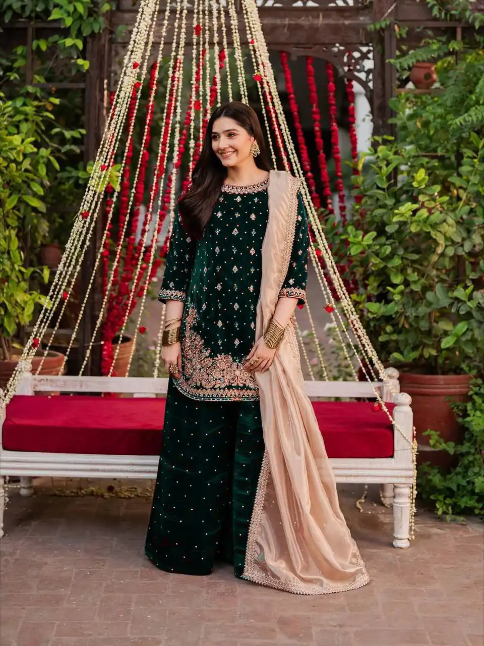 KD 1536 Green Viscose Velvet Thread Sequence Work Salwar Suit Wedding, Party, Festive, Events, Special Price ₹2399. Delivery 4-6 Working Days. Shop now. | Jump Suits, Tops & Bottoms, Track Suits, Salwar suit, Casual Suits, Creative suits, Designer Suits, Palazzo Suits, Party Wear Suits, Patiala Suits, Straight Suits, Trendy Wear