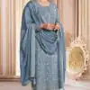 DSV 68461 Grey in Chinon Zari Work & Embroidery Work Salwar Suit . Grab it for ₹2149. Delivery 4-6 Working Days. Shop now. | Jump Suits, Tops & Bottoms, Track Suits, Salwar suit, Casual Suits, Creative suits, Designer Suits, Palazzo Suits, Party Wear Suits, Patiala Suits, Straight Suits, Trendy Wear